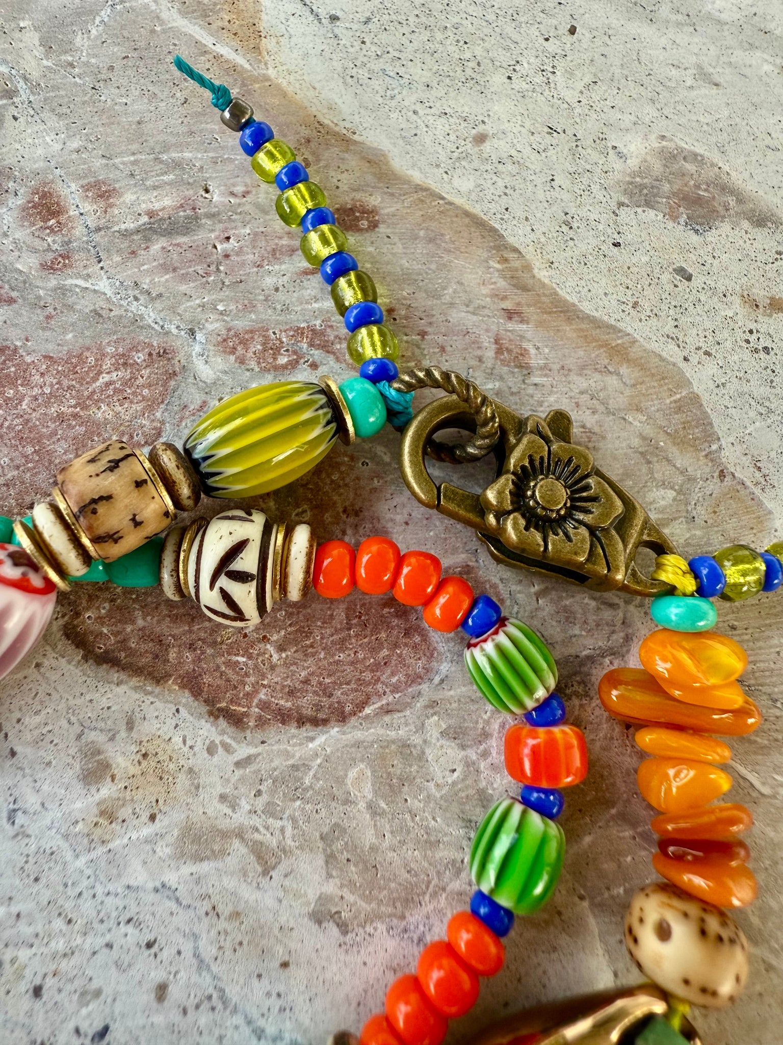 Gold Cowrie Beach Boho Bracelet