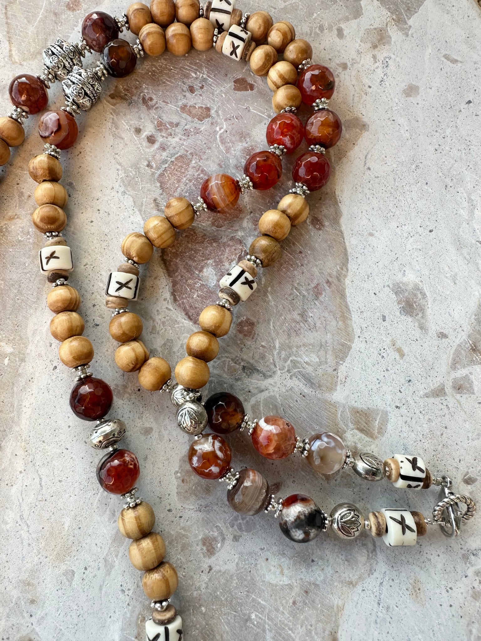 Islander Shell Beaded Necklace