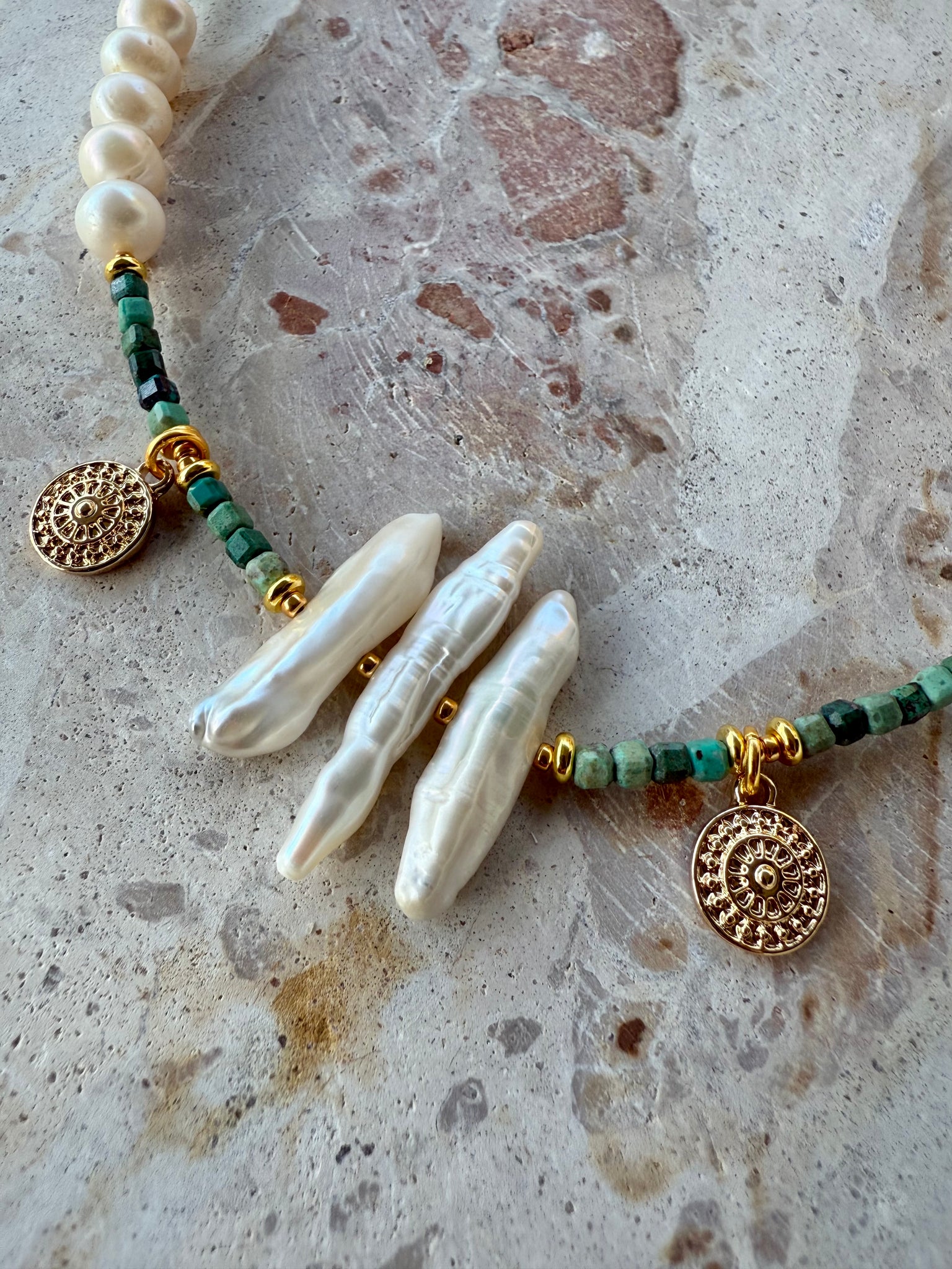 Coastal Luxe Keshi Baroque Pearl Necklace