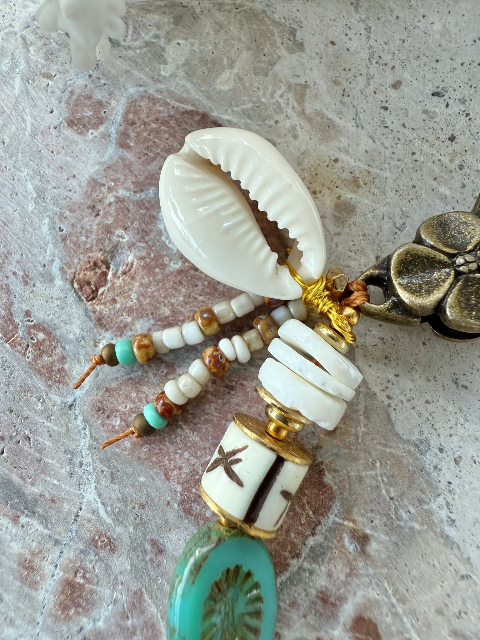 Palm Islander Cowrie Shell Bracelet