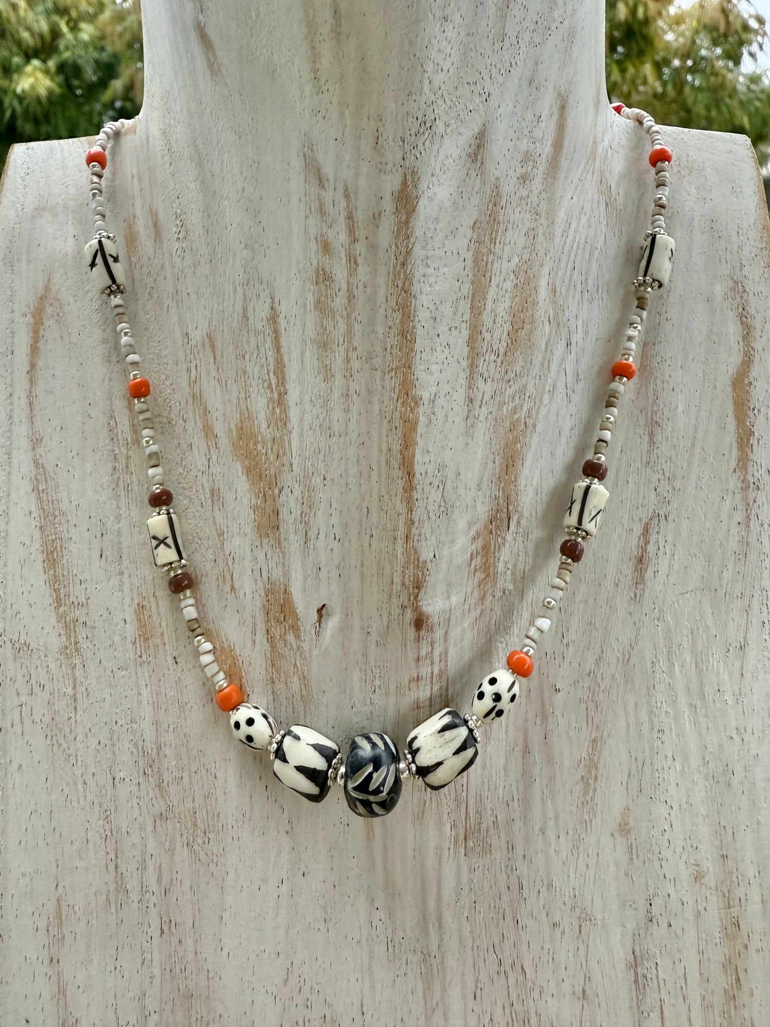 Sunkissed Seed Bead Necklace