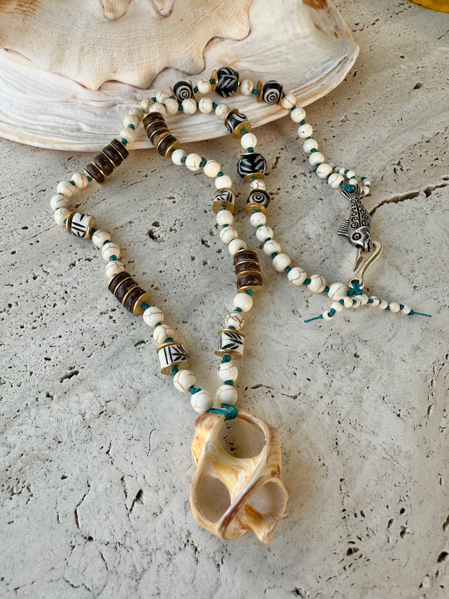 Shell Beaded Necklace