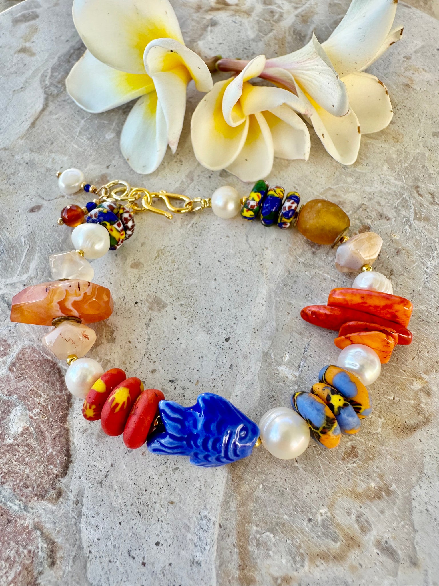 Mediterranean Beaded Bracelet