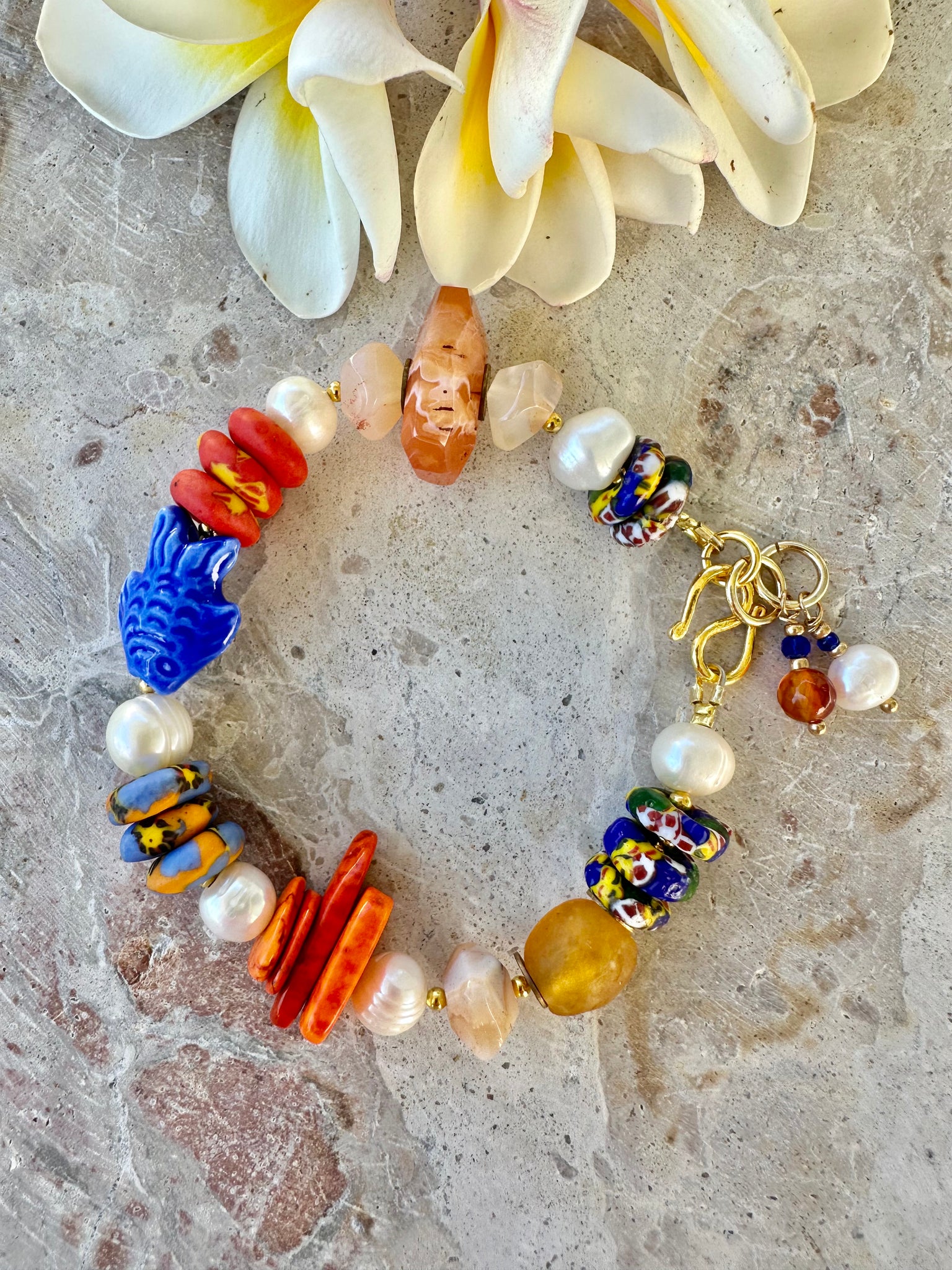 Mediterranean Beaded Bracelet
