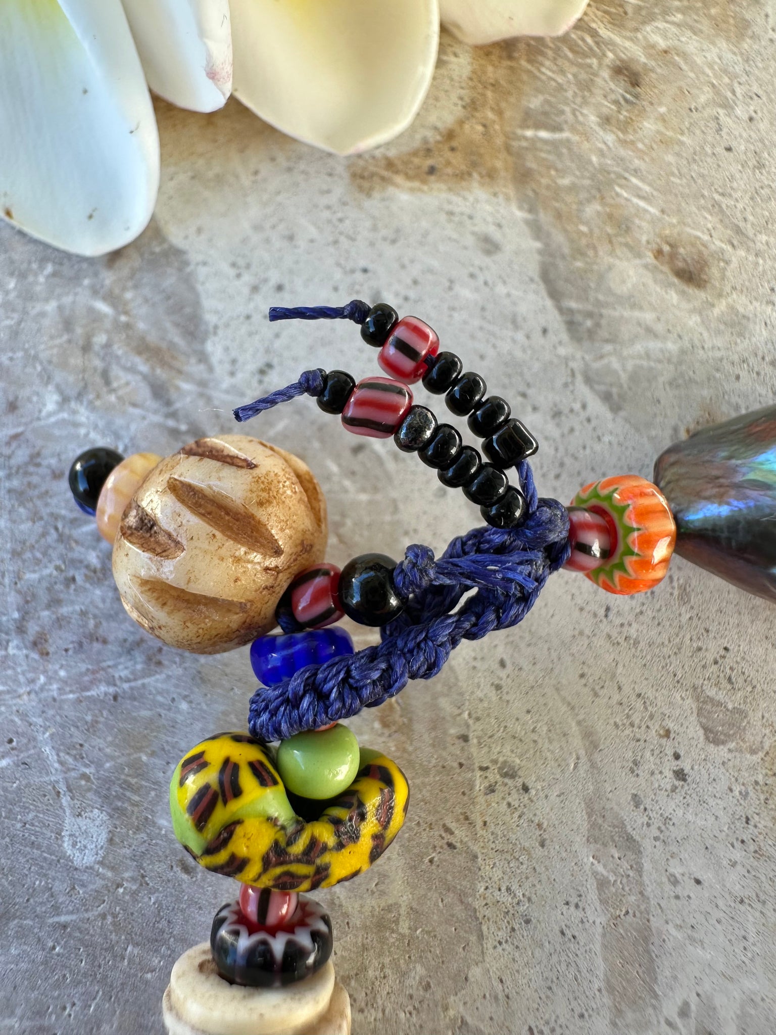 Bohemian Beaded Beach Bracelet