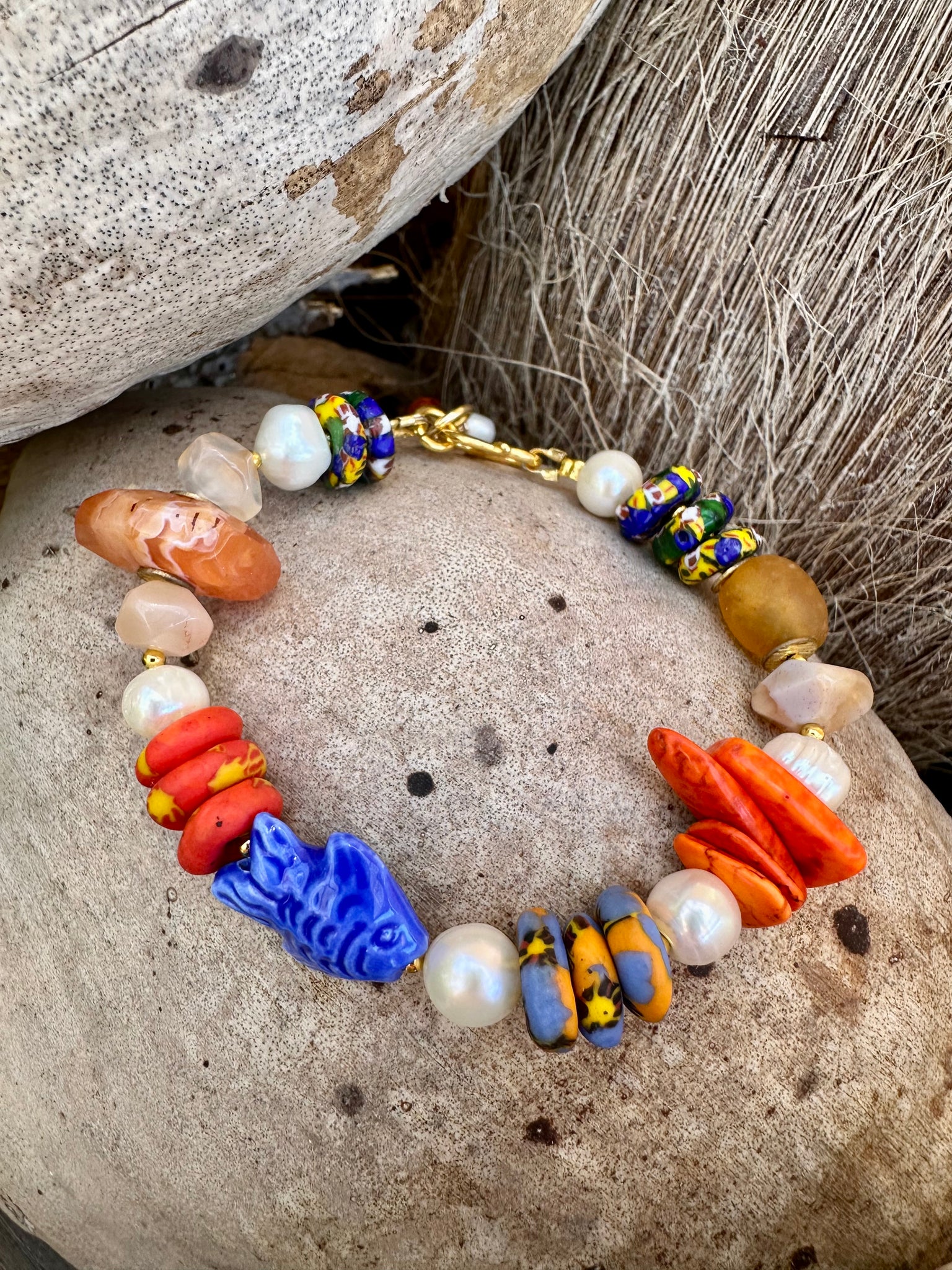 Mediterranean Beaded Bracelet