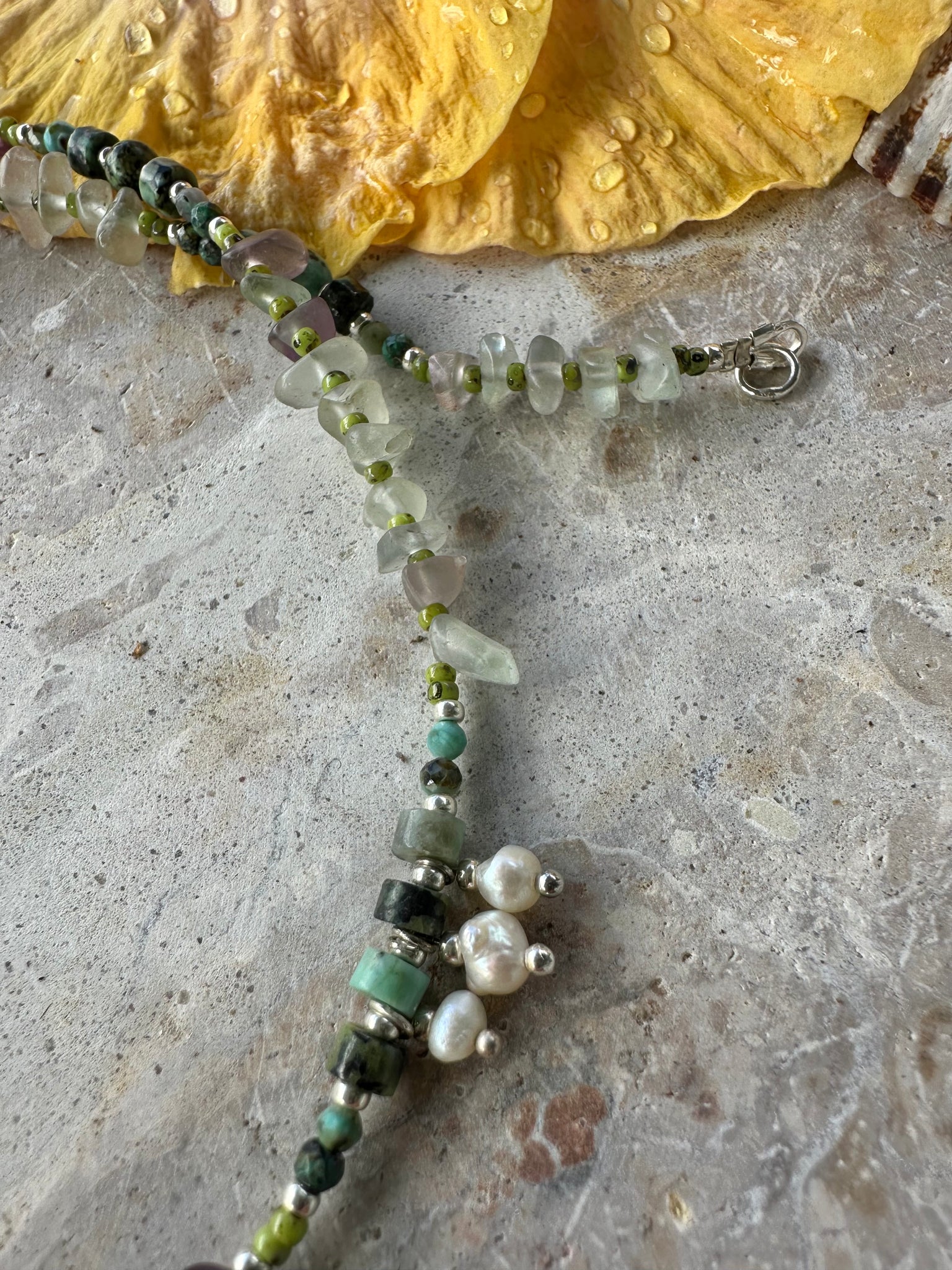 Bohemian Healing Stone Necklace