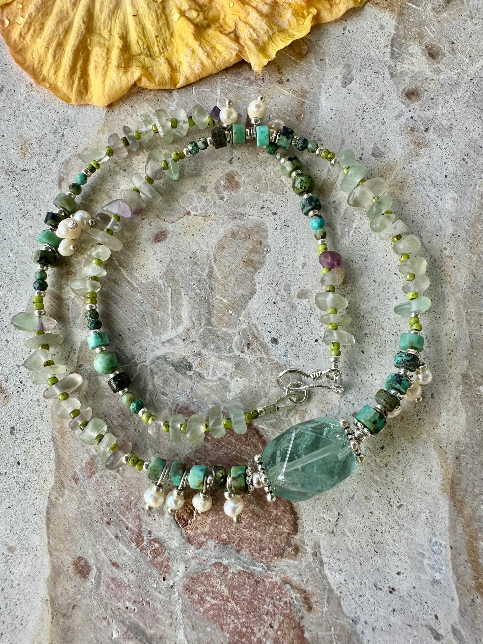 Bohemian Healing Stone Necklace