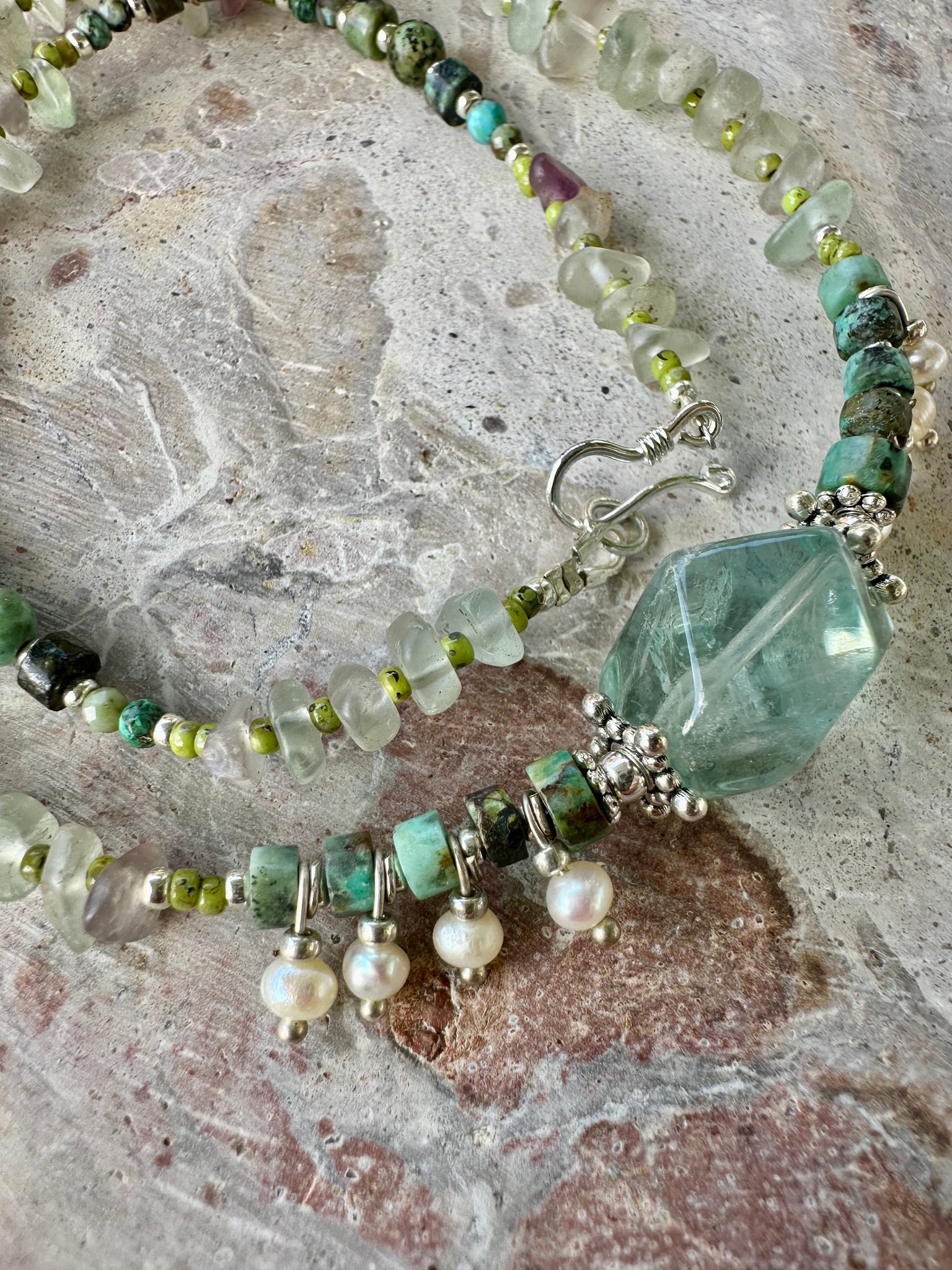Bohemian Healing Stone Necklace