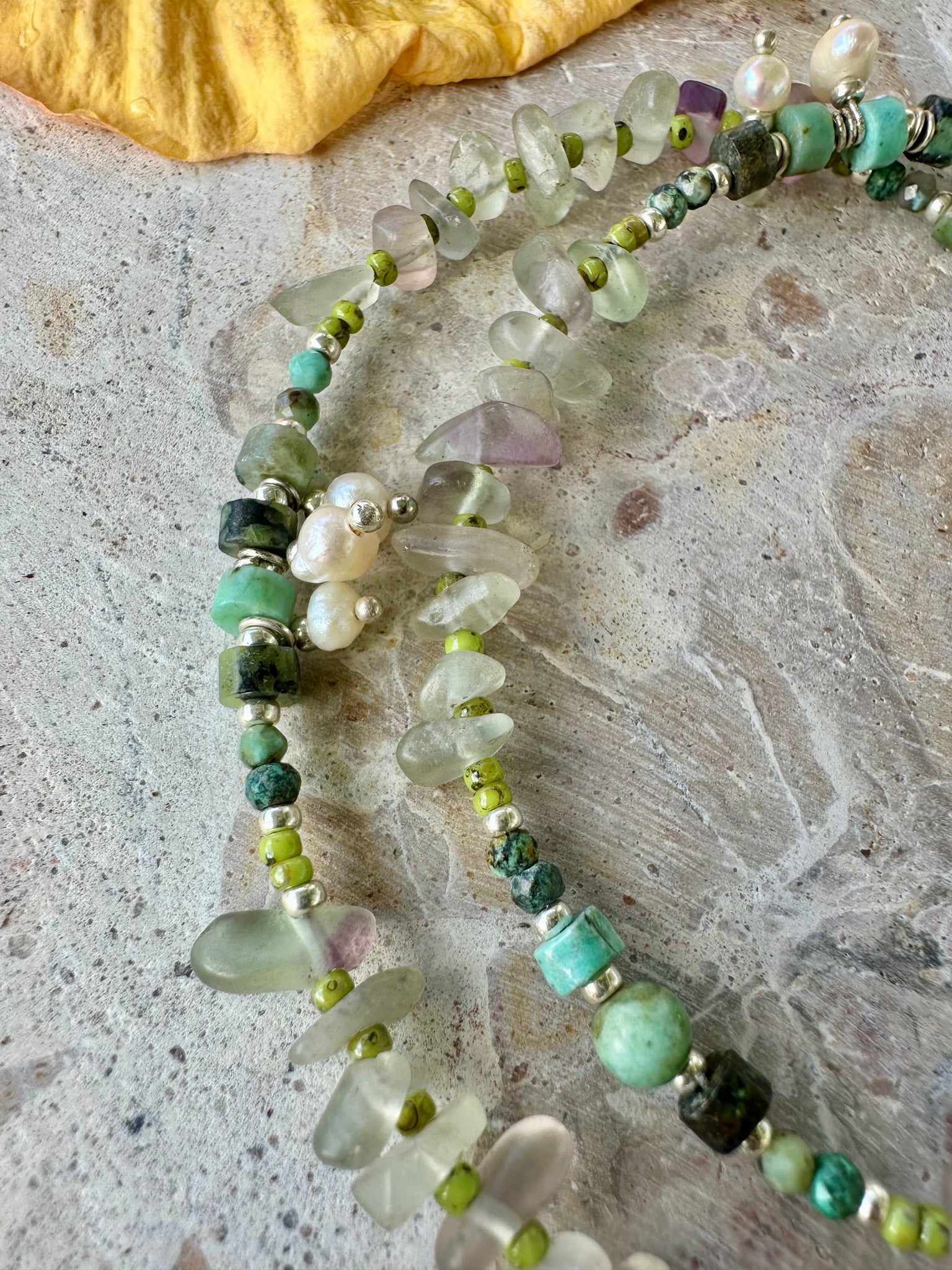 Bohemian Healing Stone Necklace