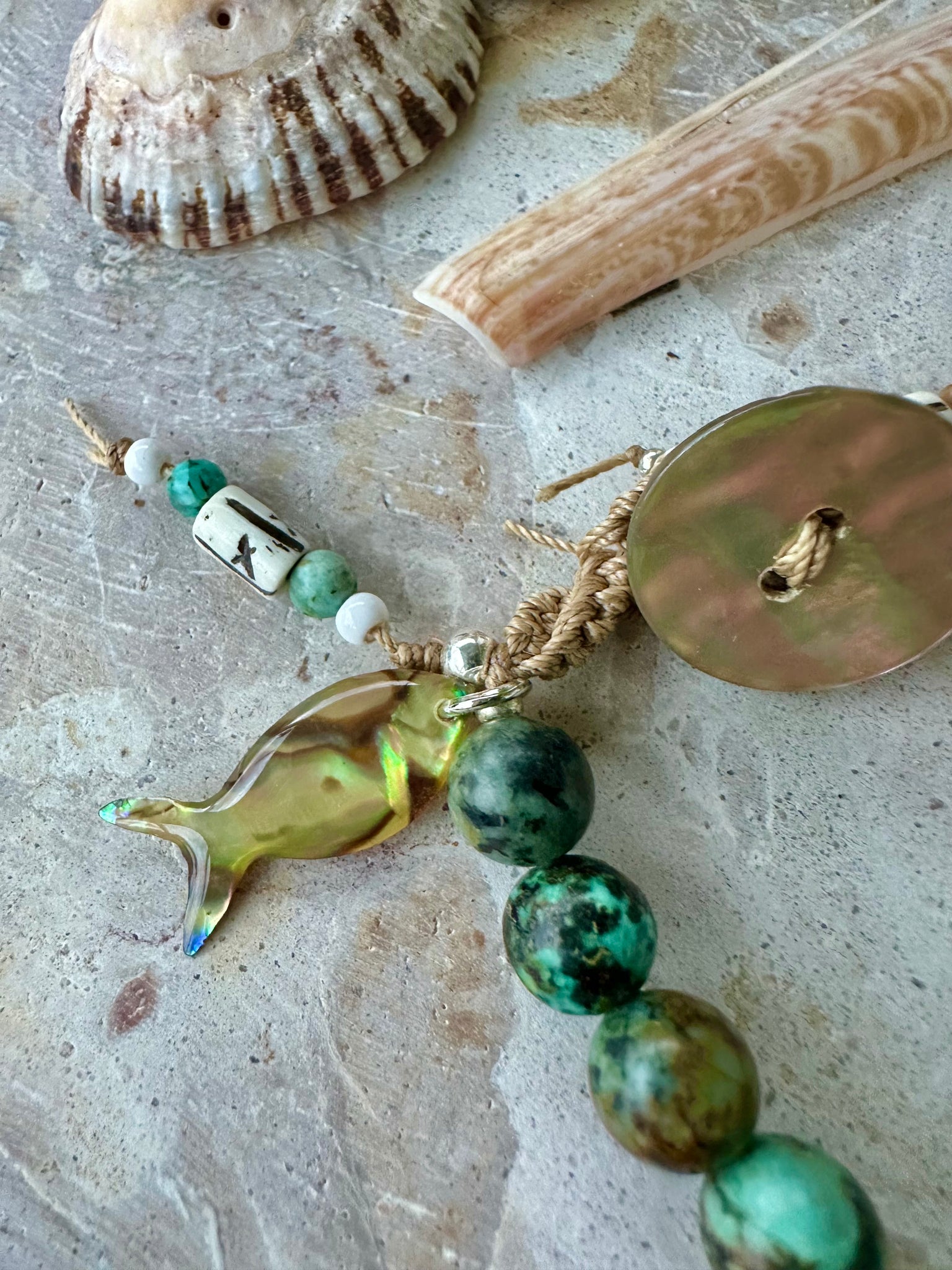 Boho Turquoise Palm Bracelet