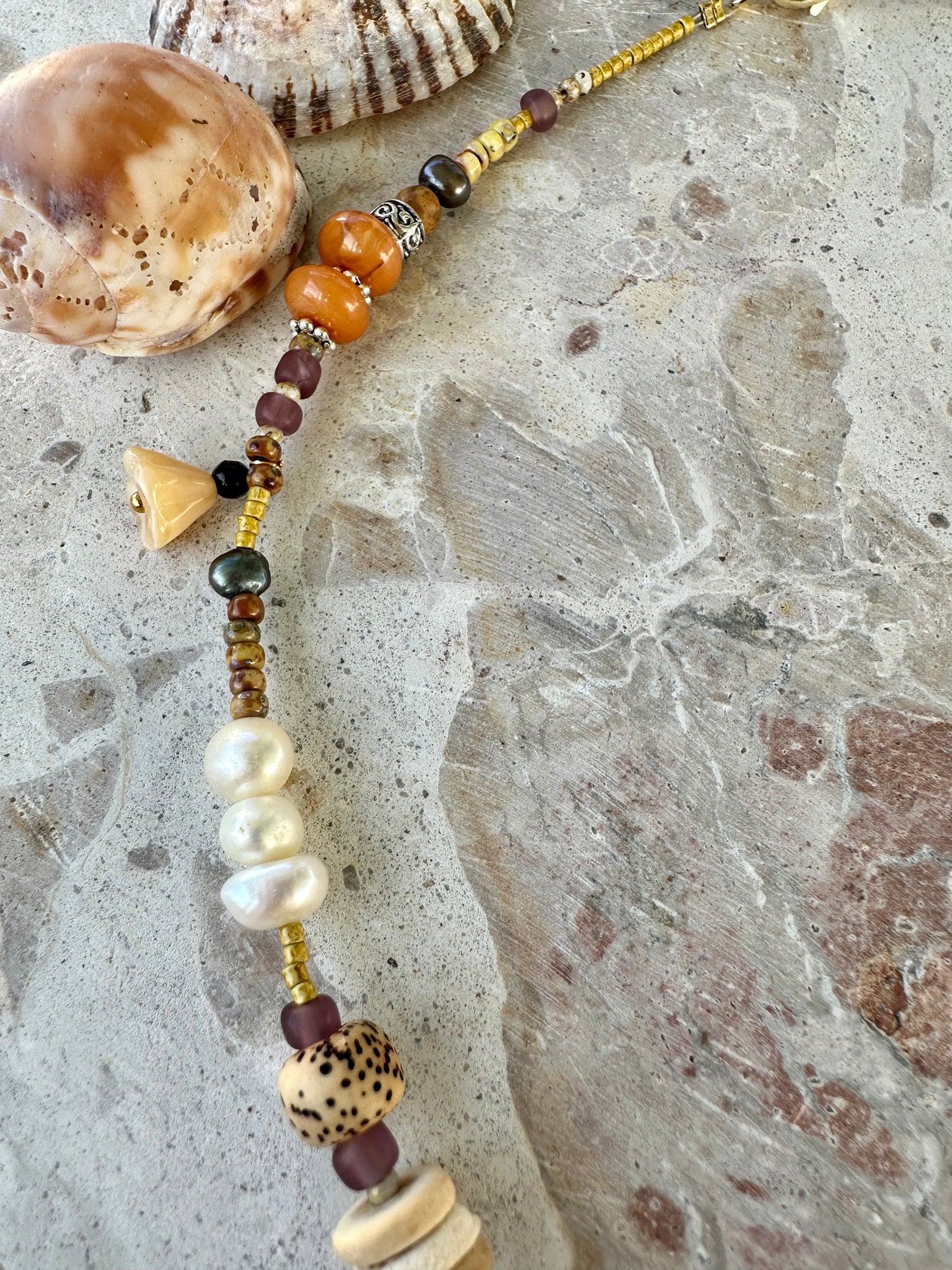 African Bohemian Tribal Necklace