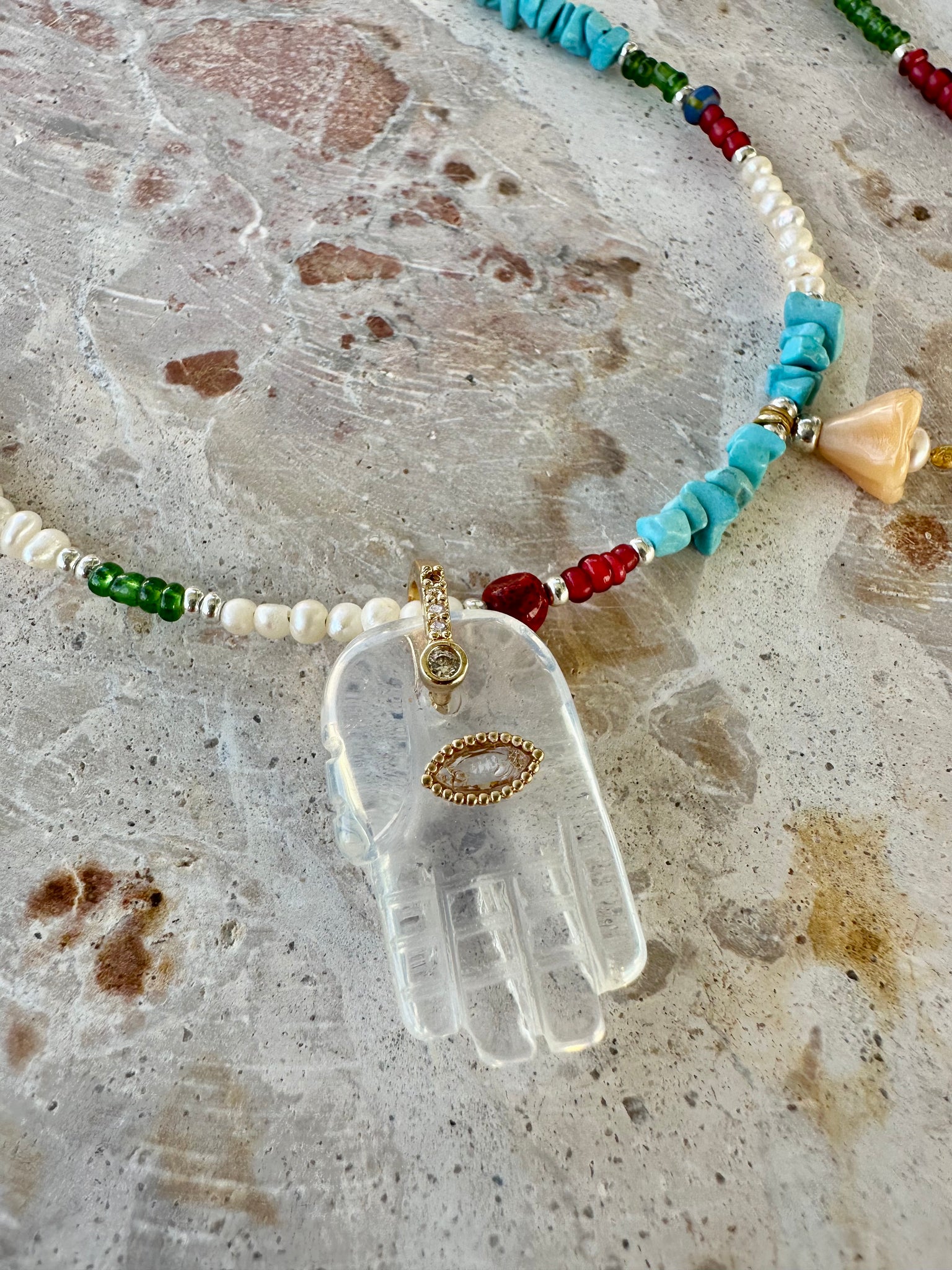 Hasma Indian Love Necklace