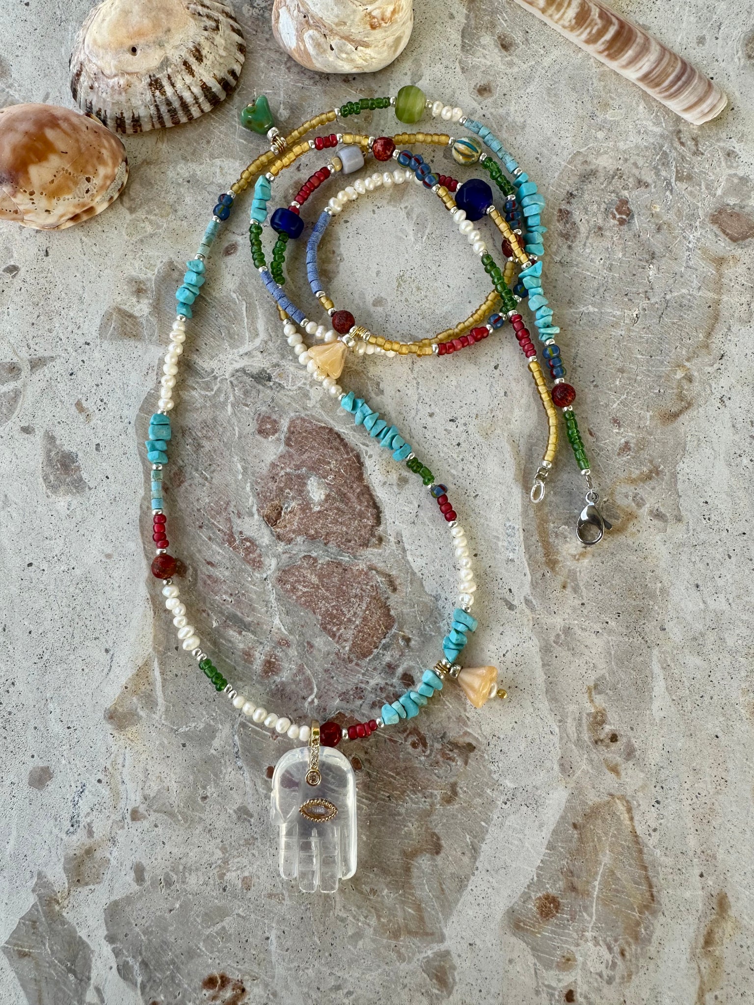 Hasma Indian Love Necklace