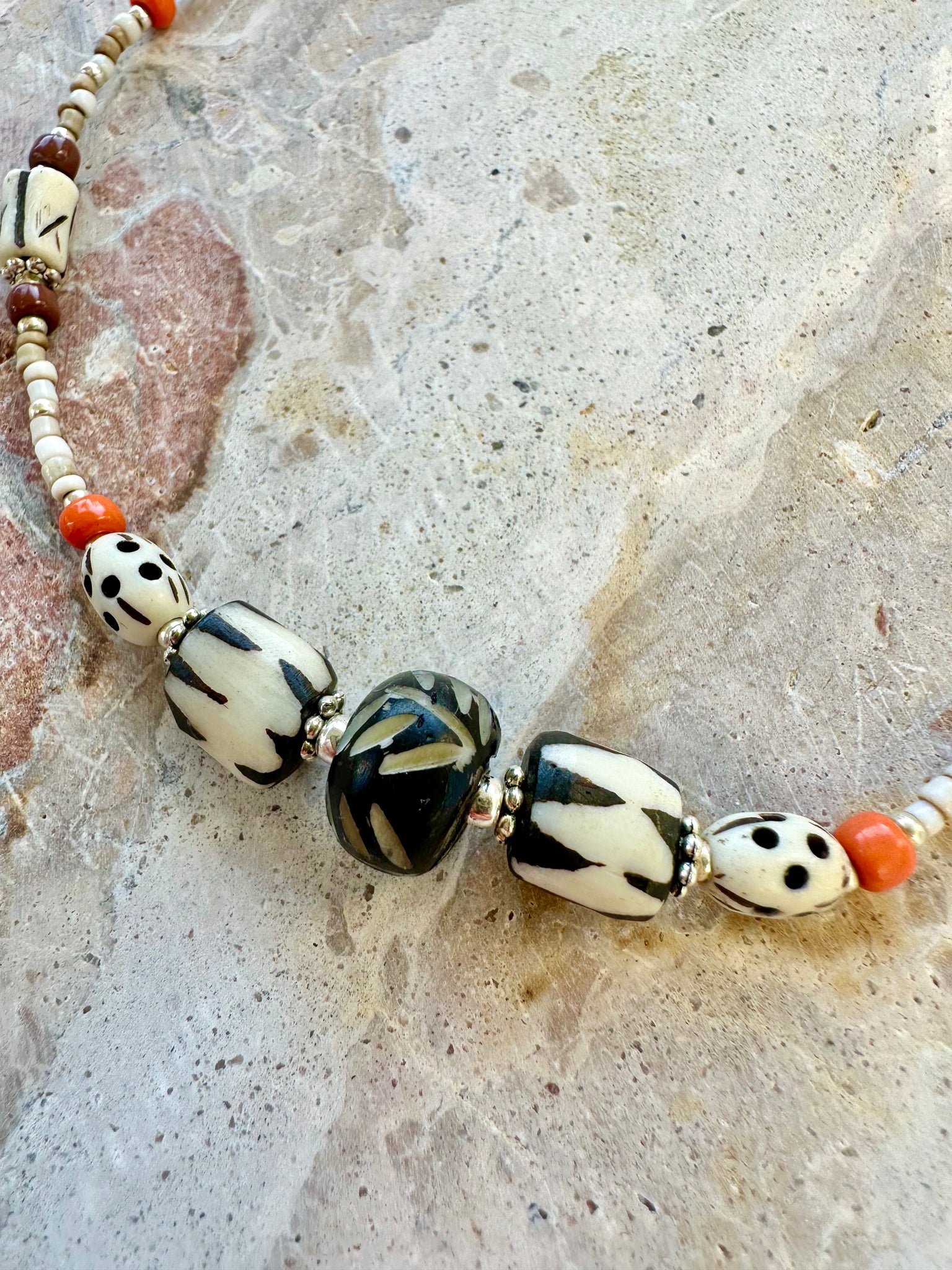 Sunkissed Seed Bead Necklace