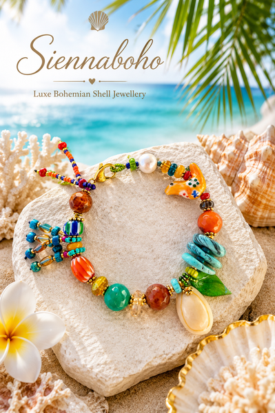 Coastal Cowrie Beach Bracelet