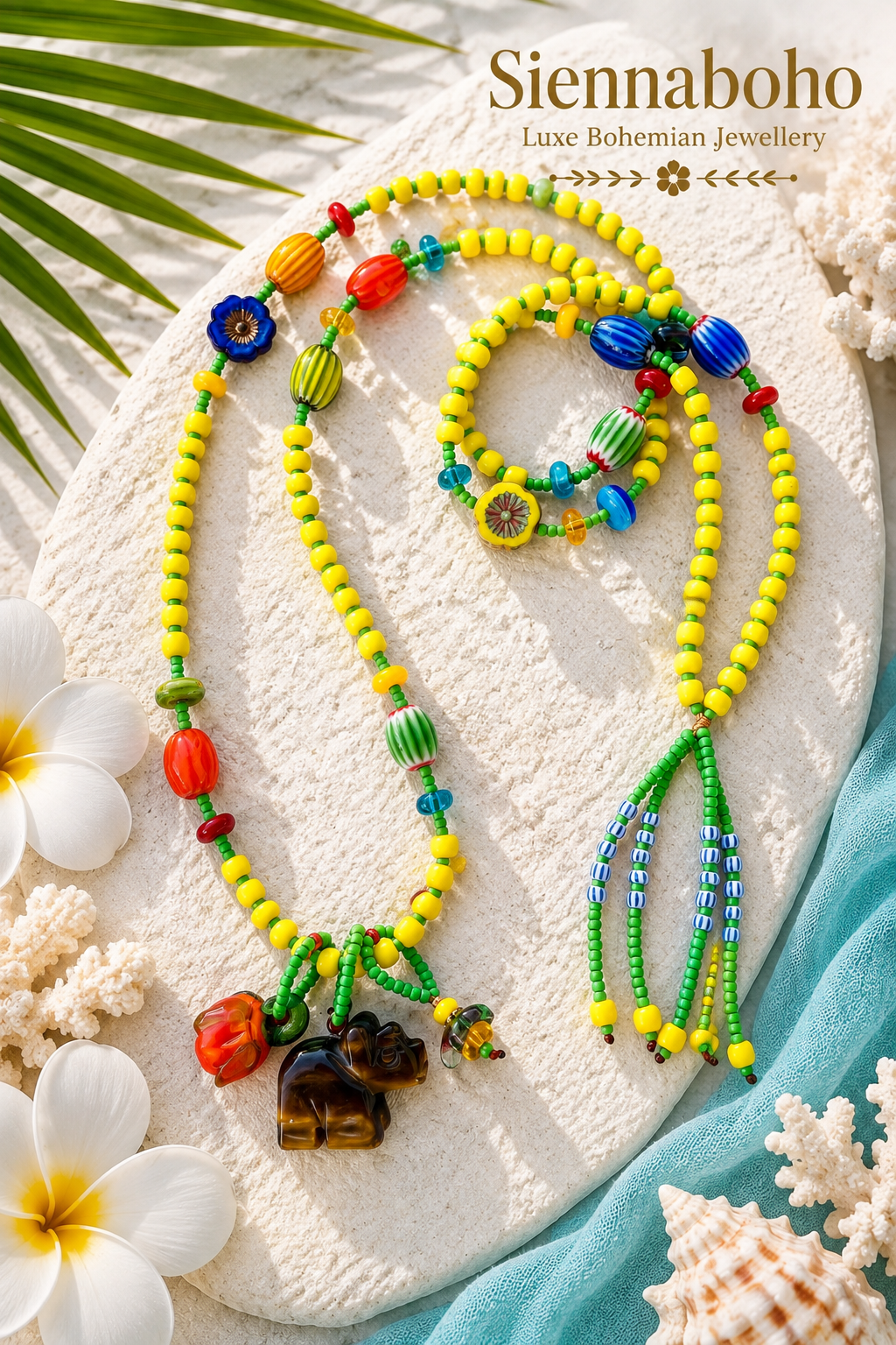 Boho Safari Beach Necklace