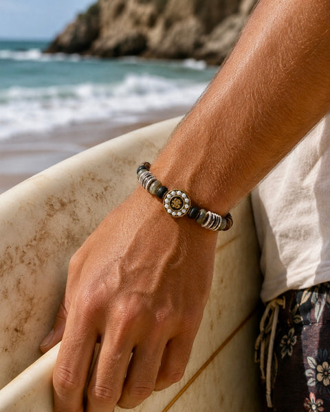 Meditation Om Spirit Men's Bracelet