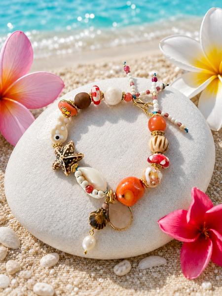 Mermaid Treasure Charm Bracelet