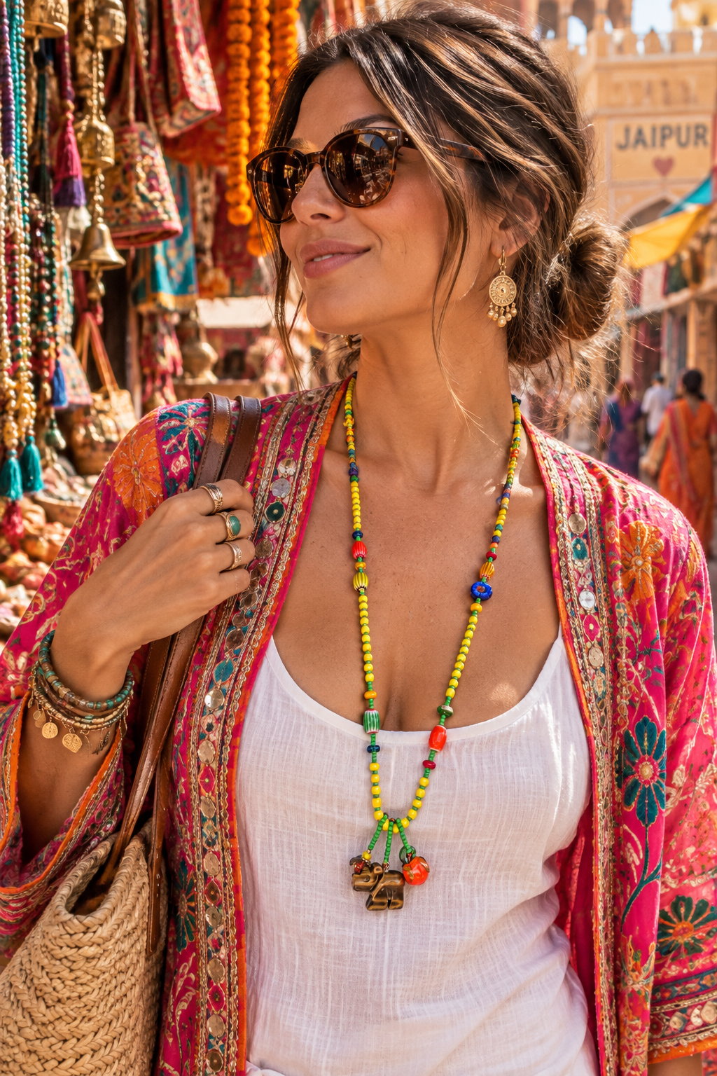 Boho Safari Beach Necklace