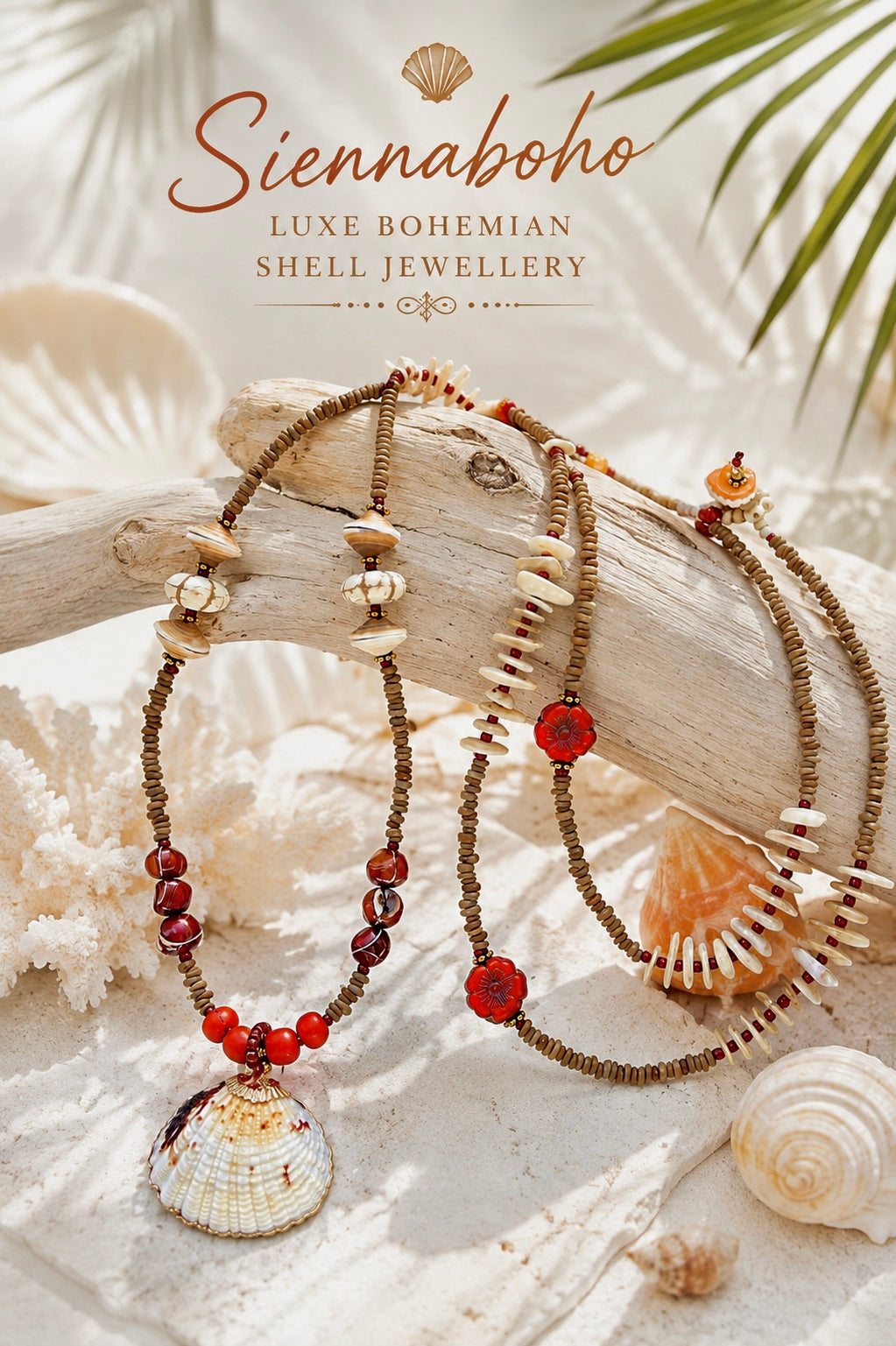 Bali Shell Ocean Treasure Necklace