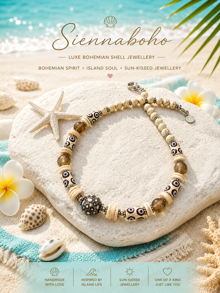 Bohemian Protection Eye Necklace