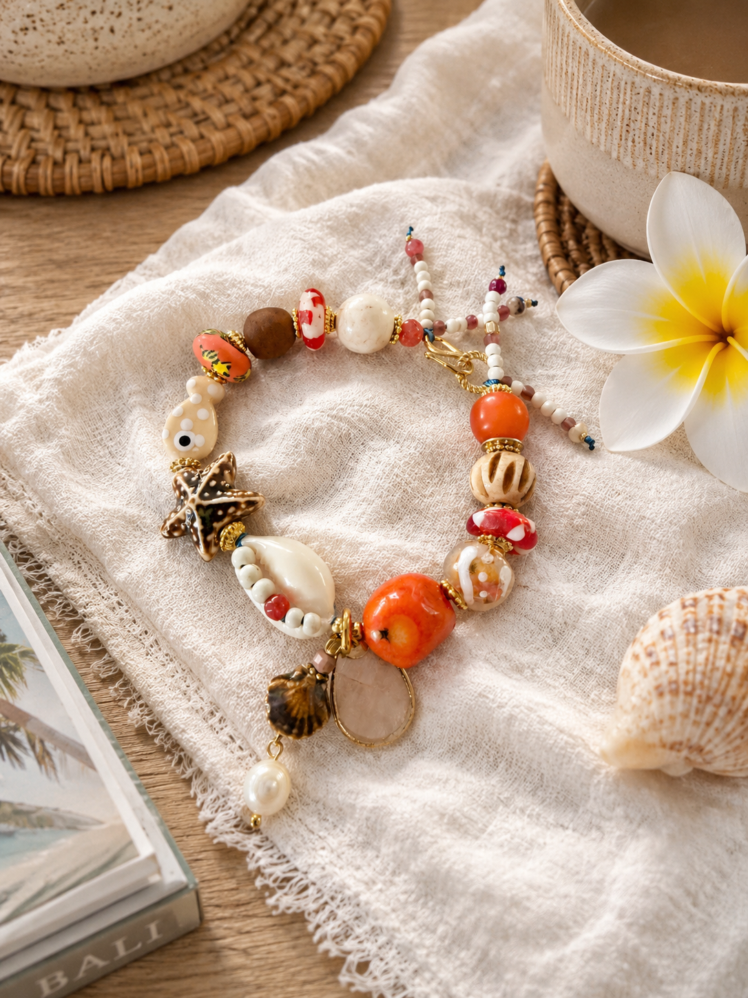 Mermaid Treasure Charm Bracelet