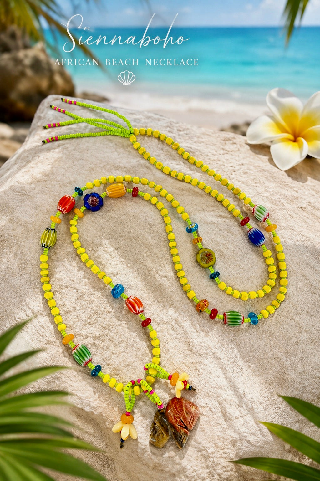 Boho Safari Beach Necklace