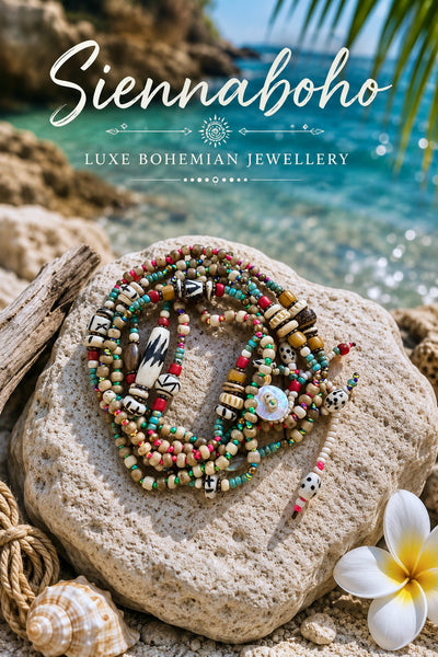 Island Spirit Tribal Charm Necklace - Bracelet