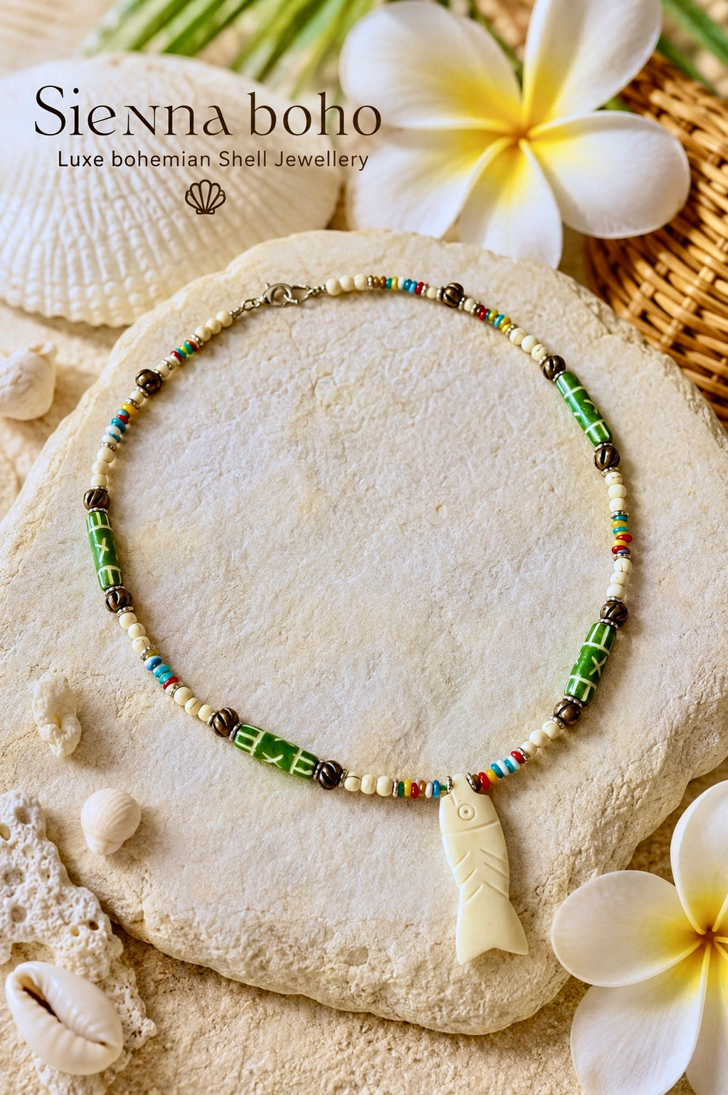 Bali Tribal Fish Necklace