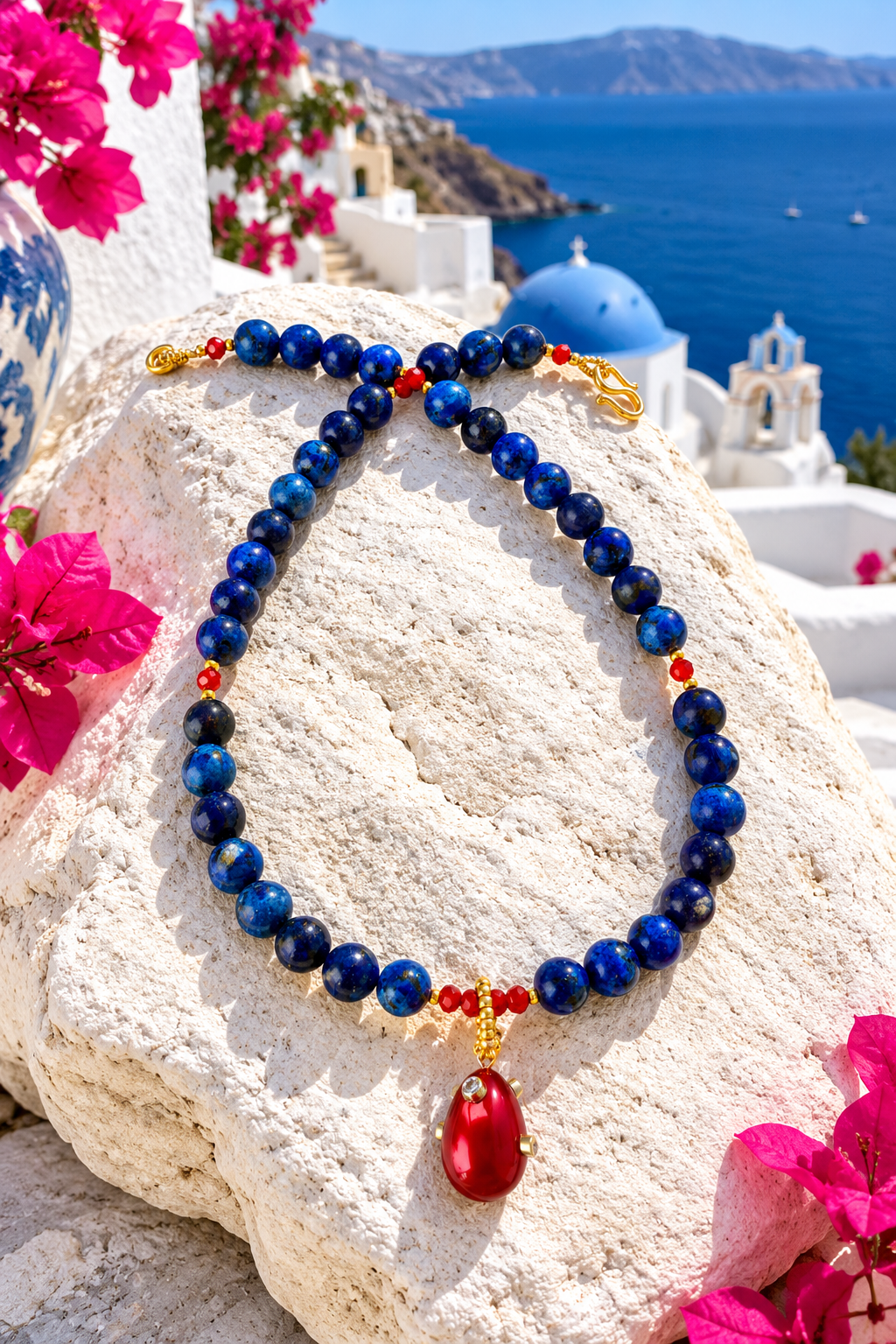 Lapis Lazuli Gemstone Necklace