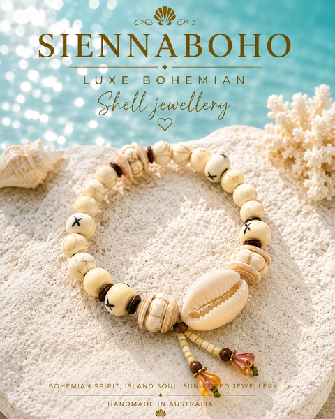 Cowrie Ocean Shell Beach Island Bracelet