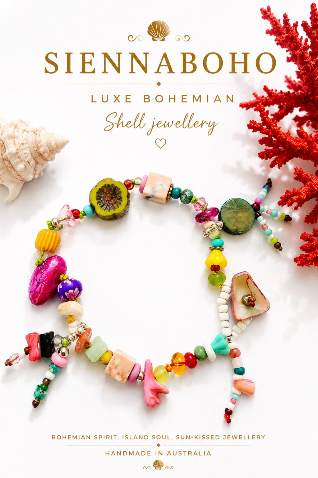 Sun-Kissed Knotted Beach Bracelet (N01)