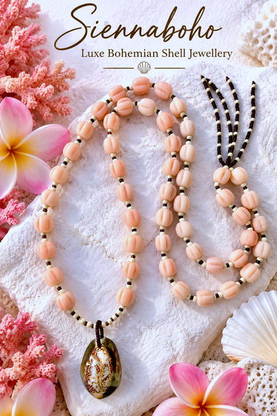 Australian Shell Reef Sunset Necklace