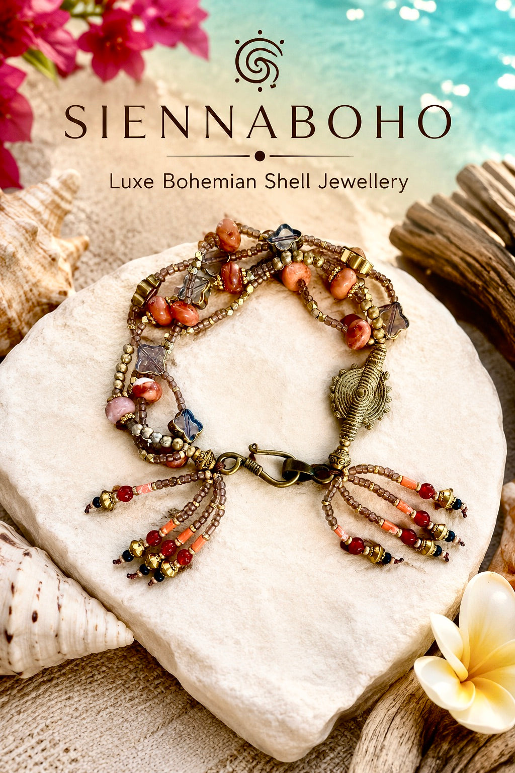 Marrakesh Beaded Boho Bracelet