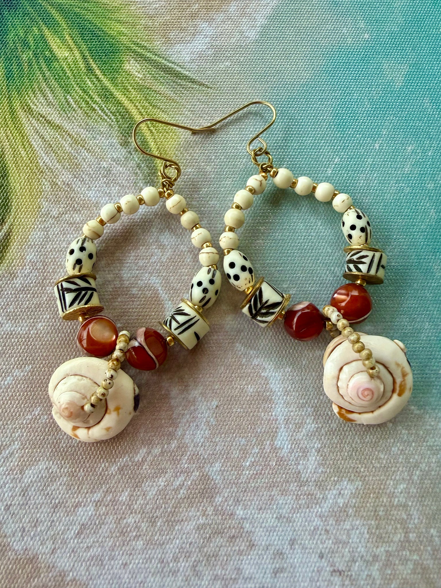 Island Soul Boho Shell Eartings