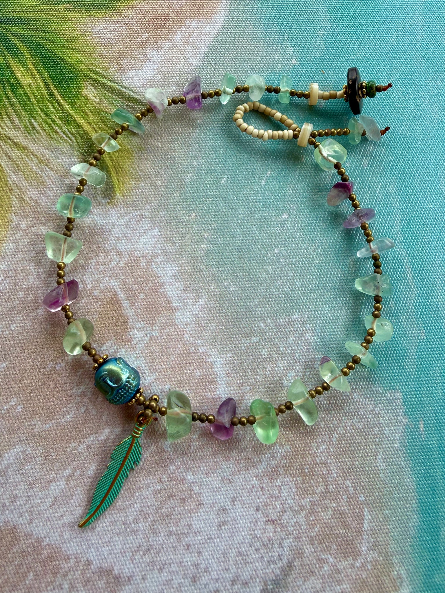 Island Soul Beach Stone Anklet