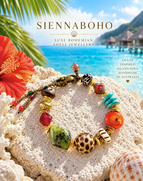Coastal Coral Turquoise Bracelet
