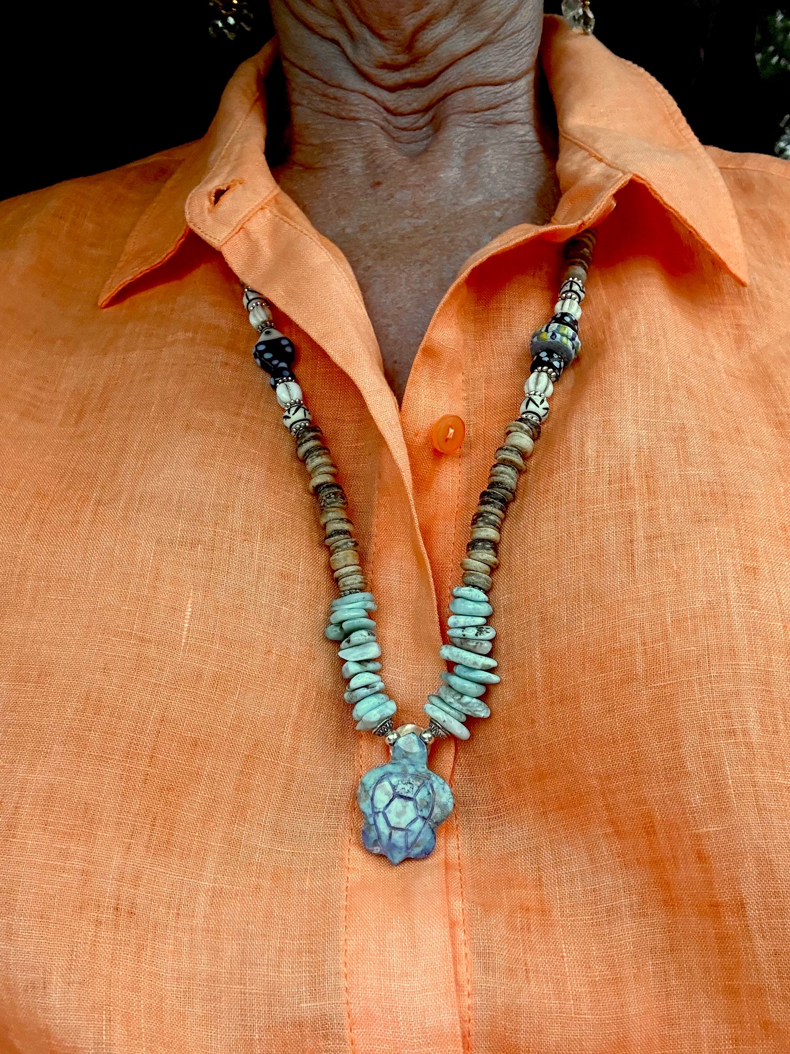 Turtle Beach Beaded Necklace