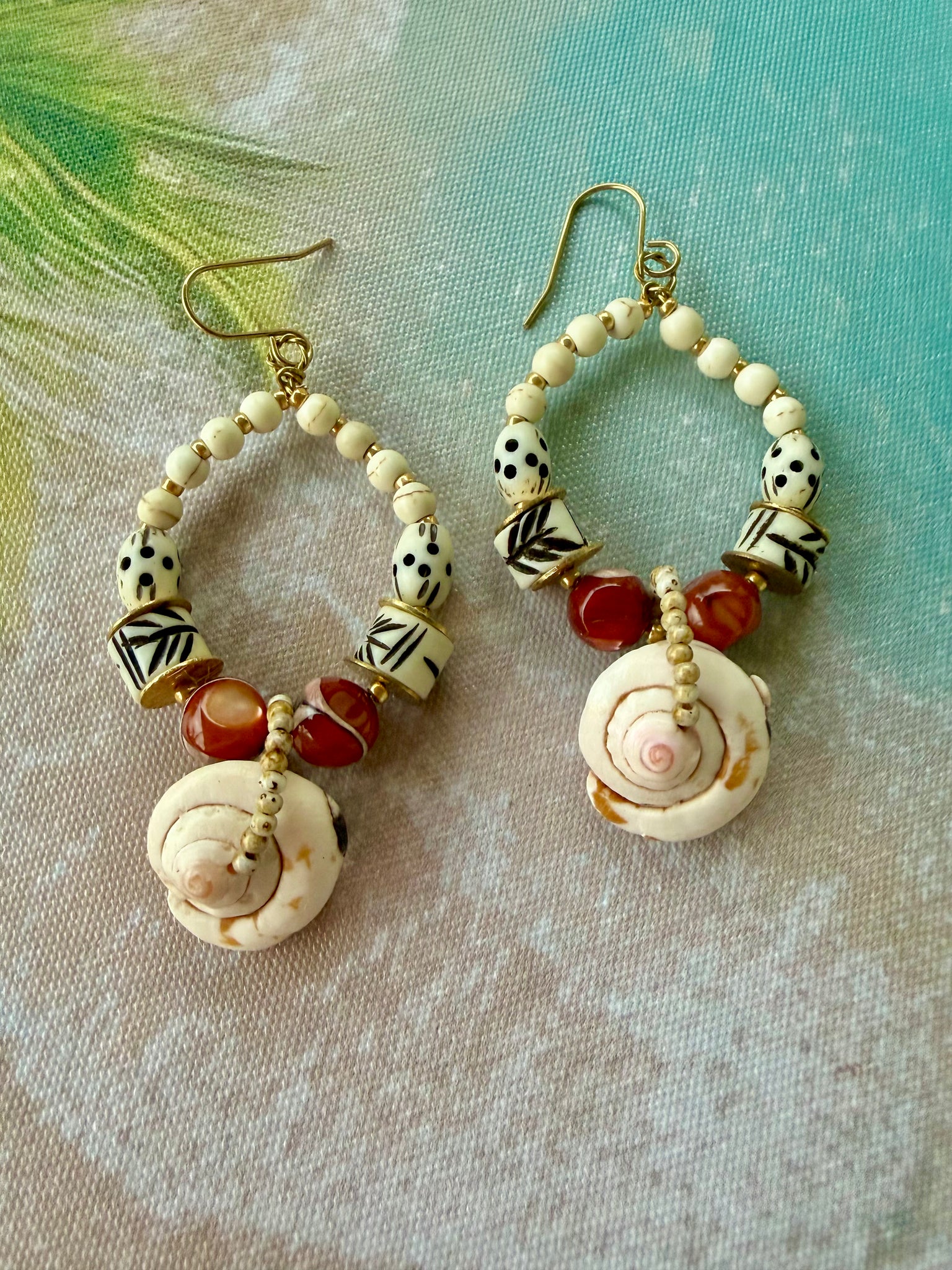 Island Soul Boho Shell Eartings