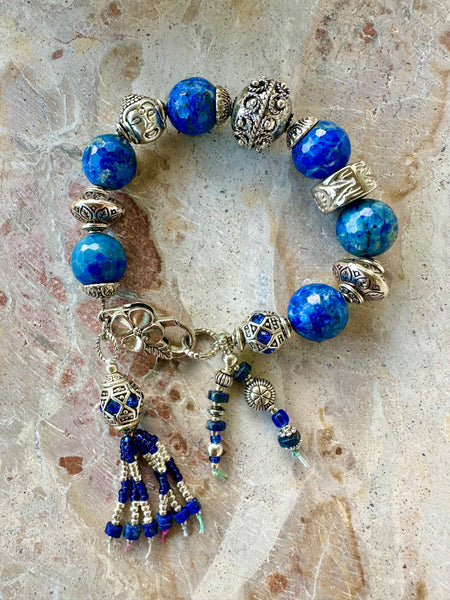Indian Blue Stone Bracelet