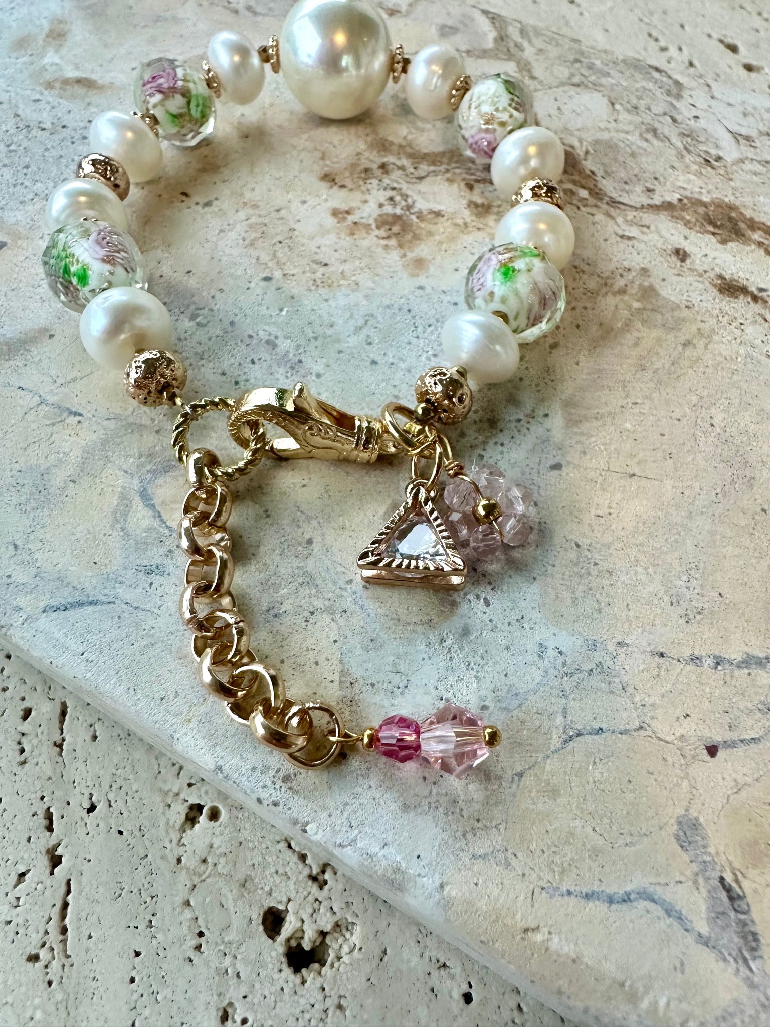 Pearl Crystal Bracelet