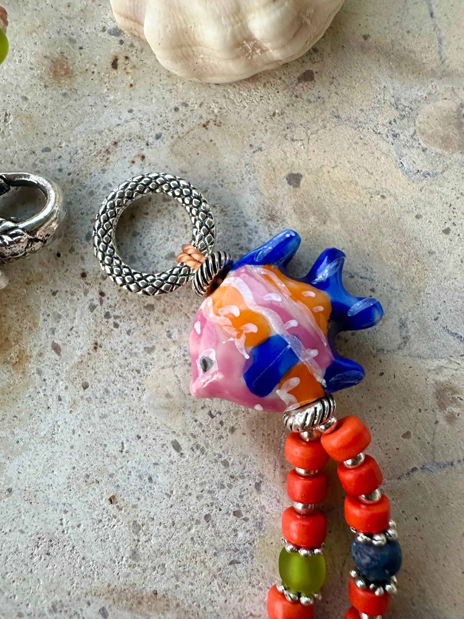 Murano Fish Ocean Bracelet