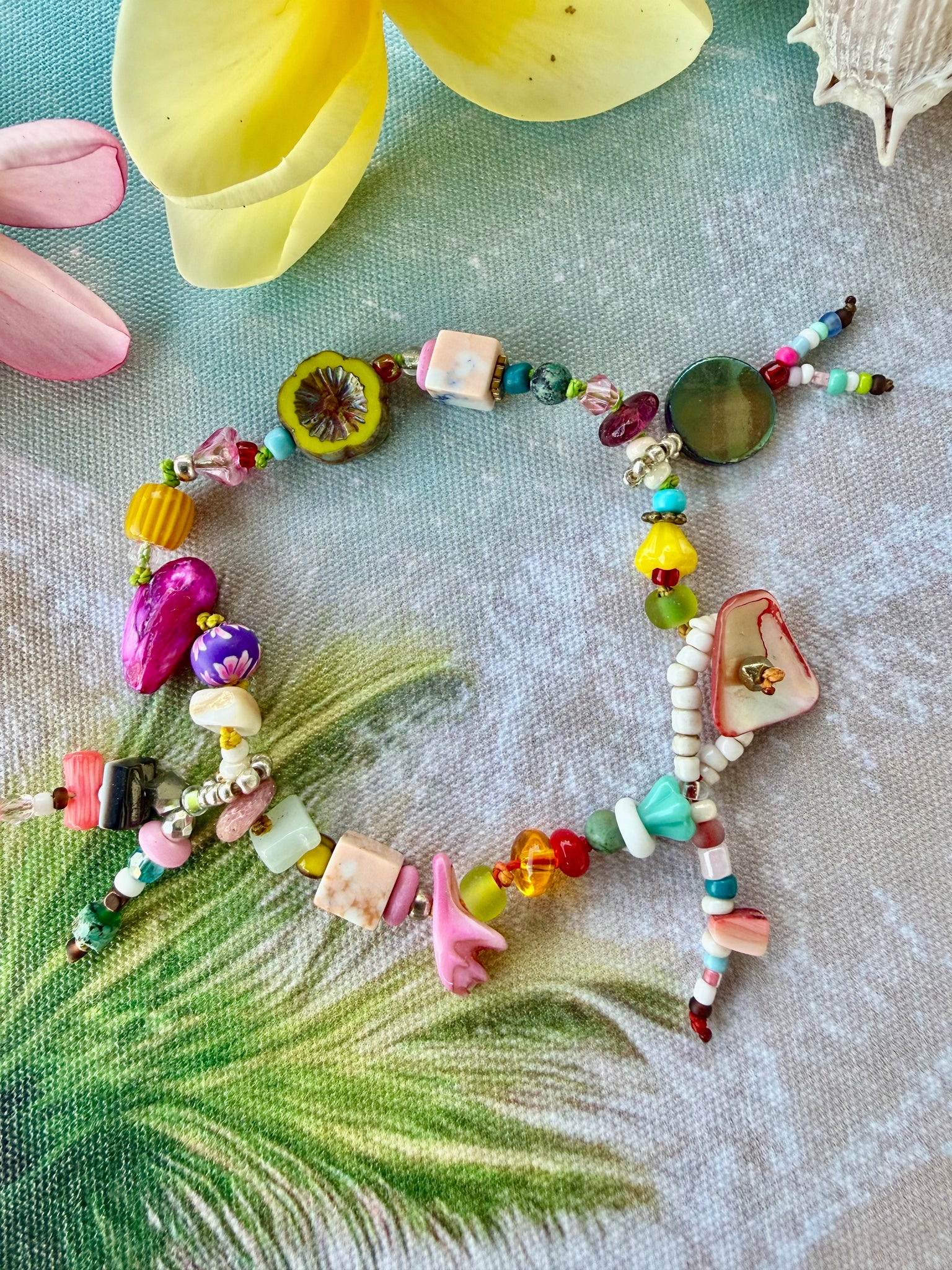 Sun-Kissed Knotted Beach Bracelet (N01)
