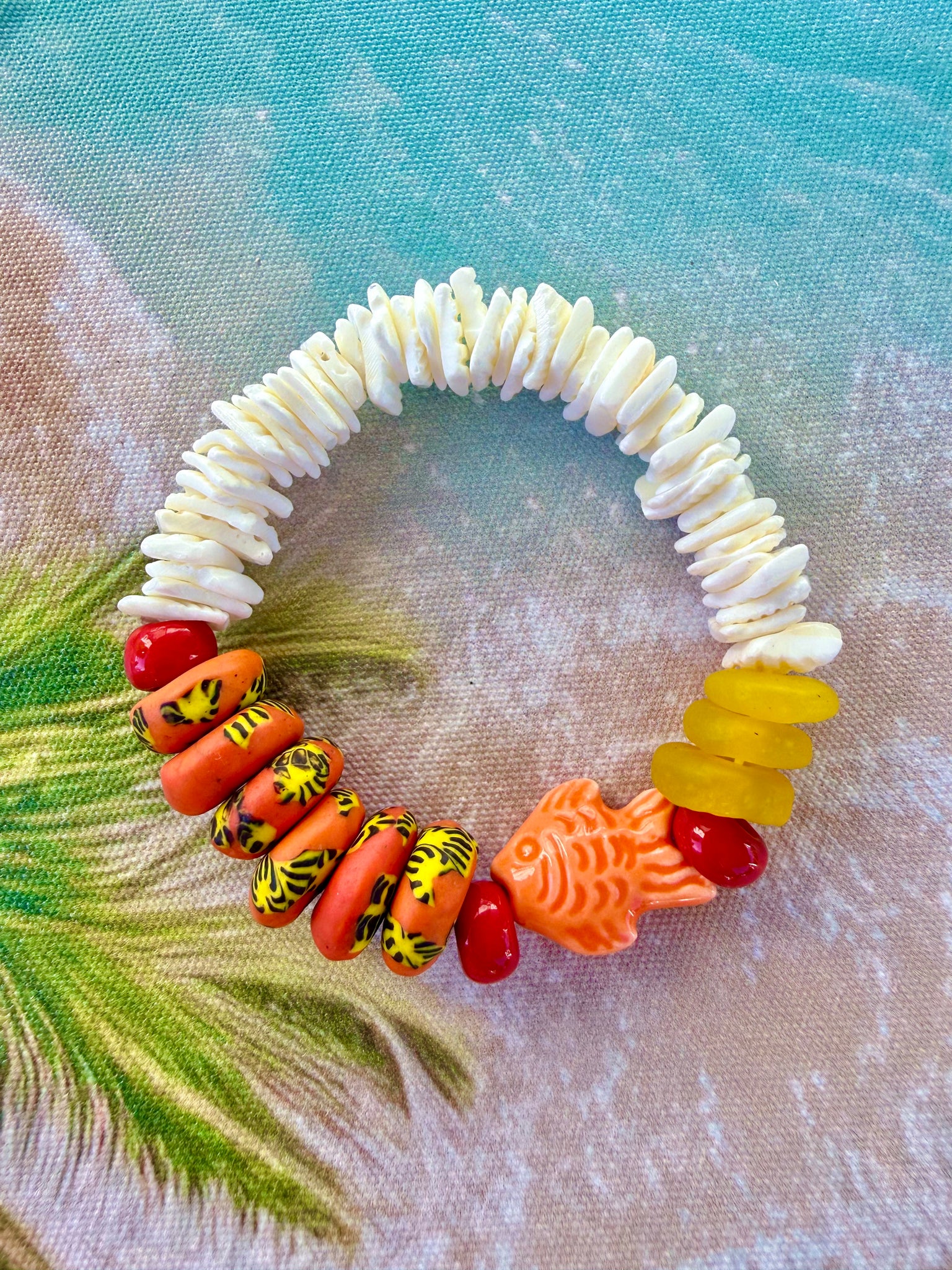 Tropical Coral Reef Fish Bracelet