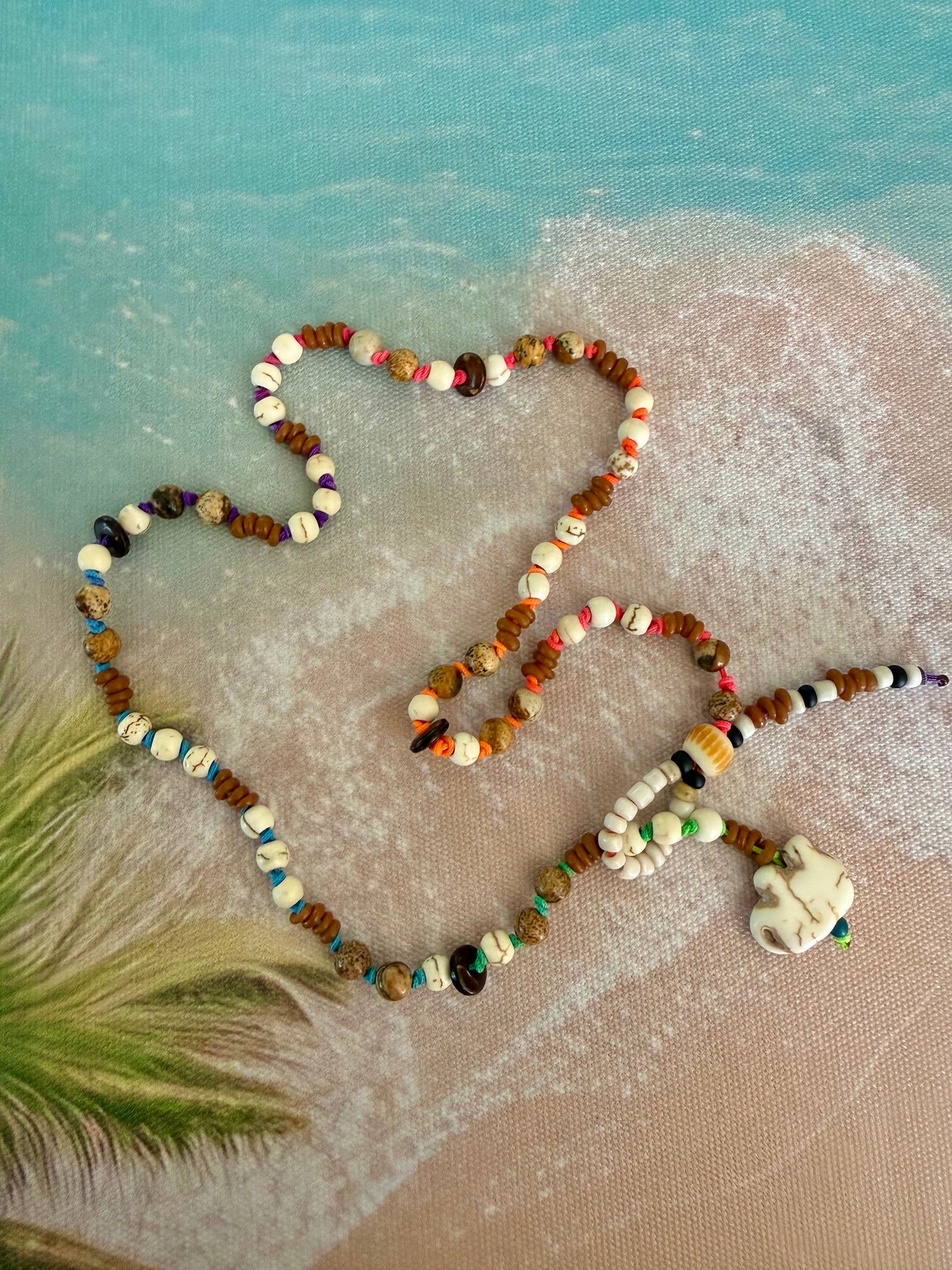 Tribal Knotted Boho Elephant Bali Bracelet