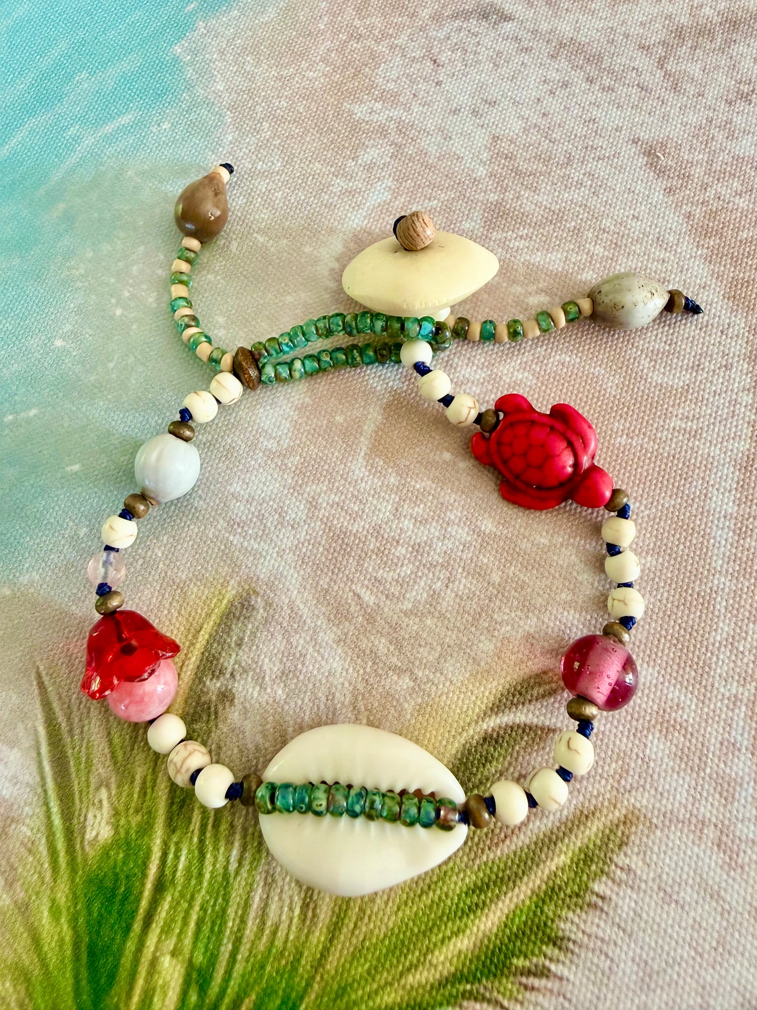 Cowrie Ocean Surf Shell Beach Bracelet