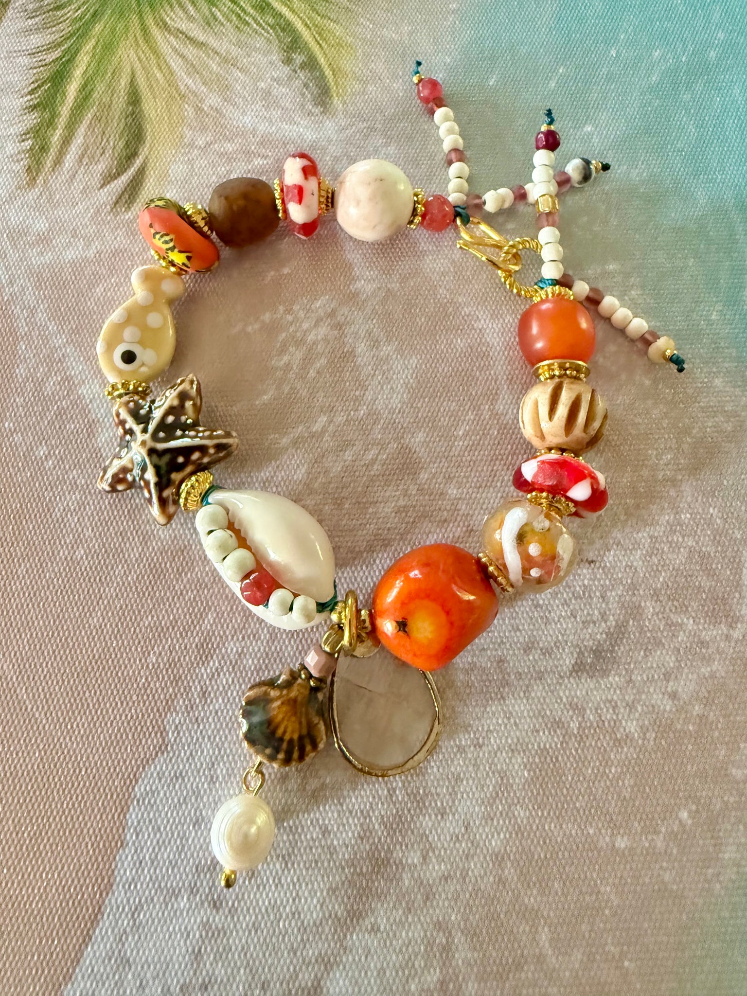 Mermaid Treasure Charm Bracelet