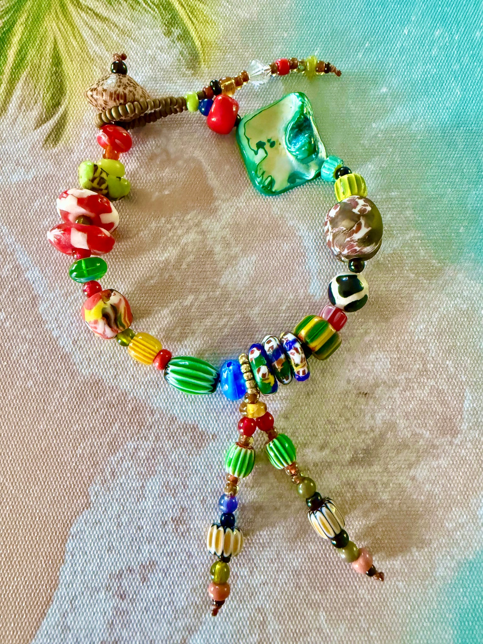 Bali Market Bead Bracelet