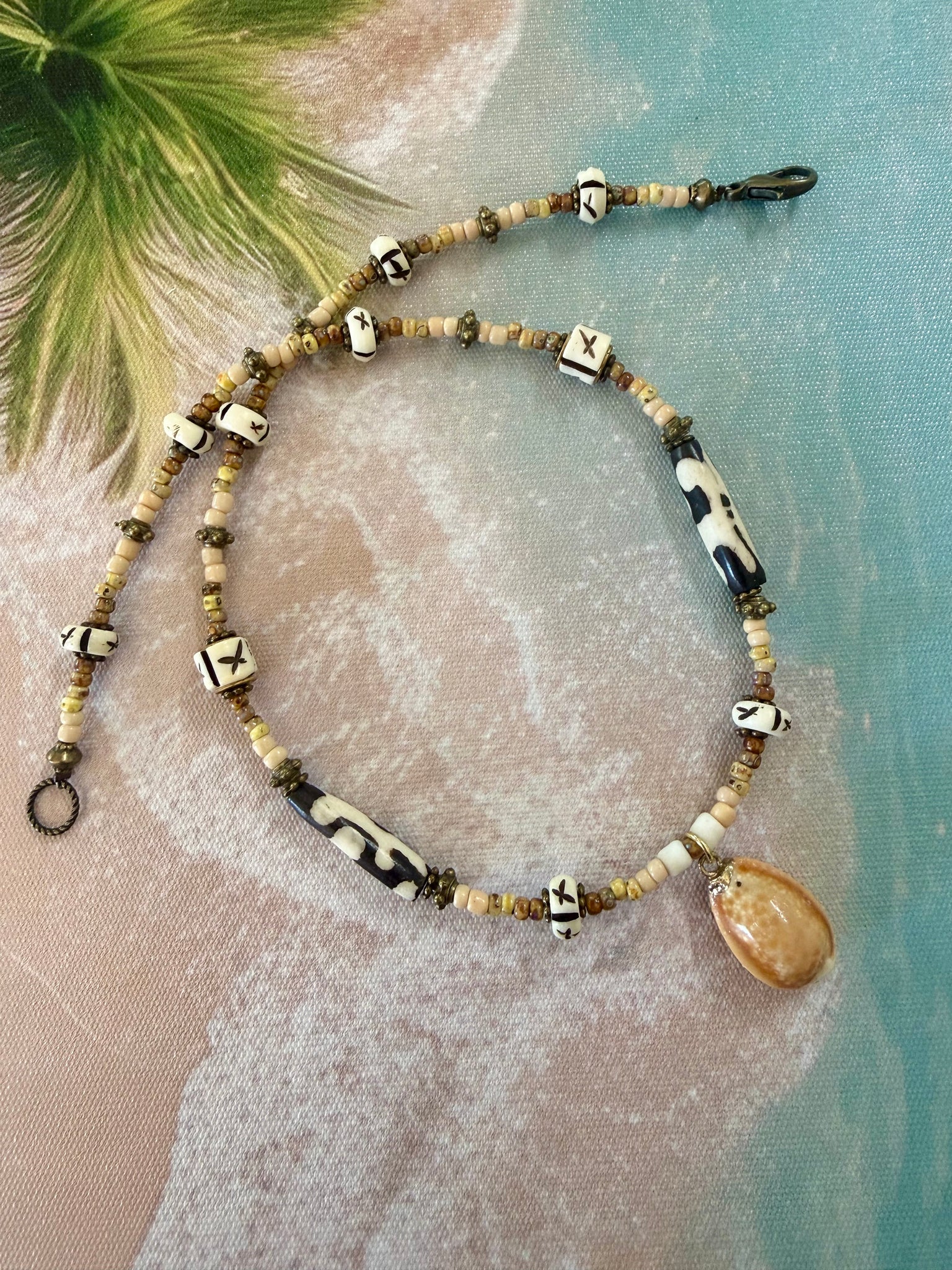 Cowrie Tribal Shell Necklace
